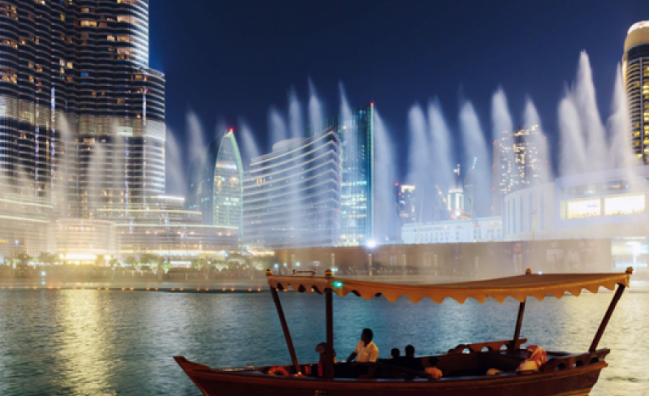 Dubai Fountain Show And Lake Ride