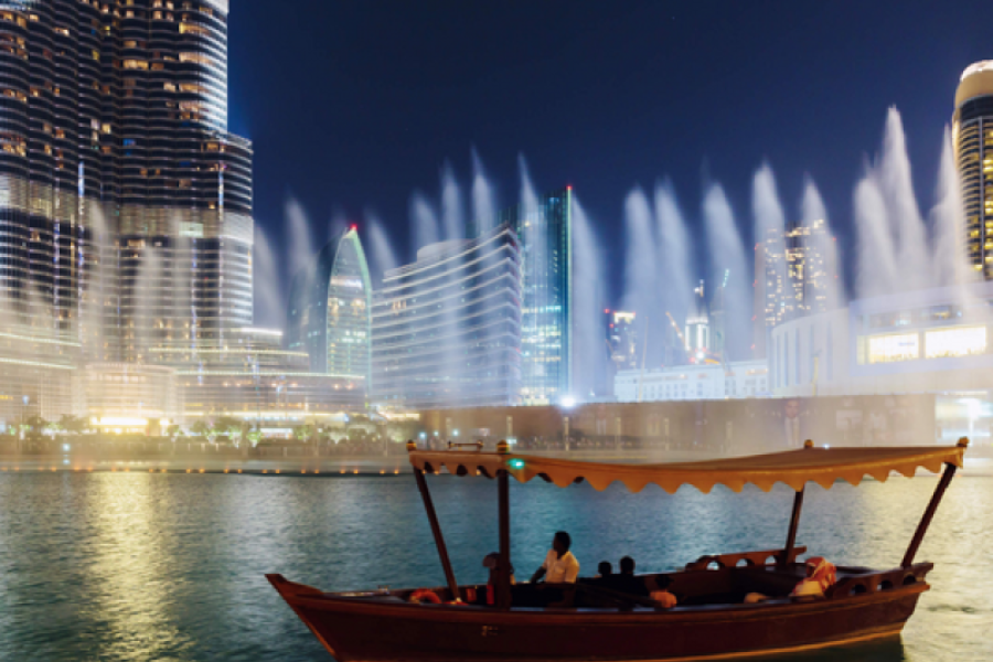 Dubai Fountain Show And Lake Ride