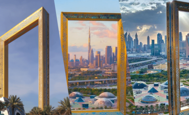 Skyline Views Dubai Frame