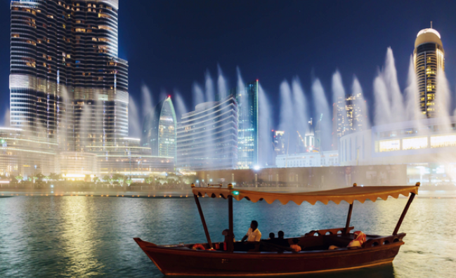 Dubai Fountain Show And Lake Ride