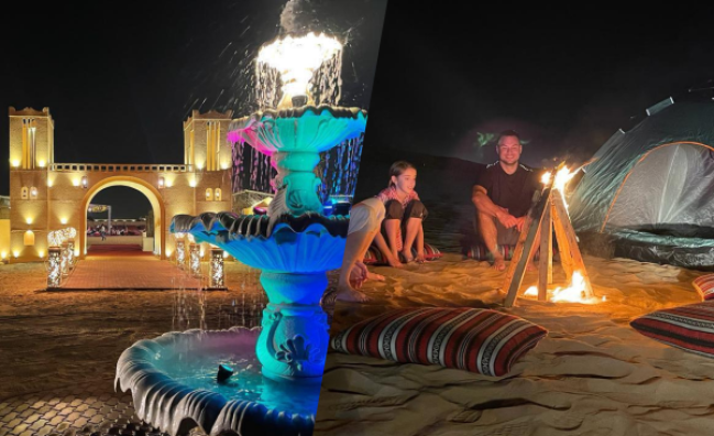 Dubai Overnight Desert Safari And Camping (Private)